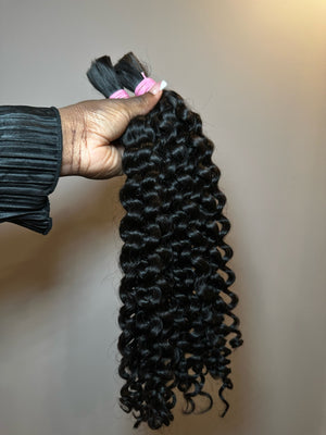 Virgin Deep Wave Bulk Braiding Bundle