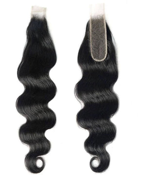 2X6 HD VIRGIN BODY WAVE LACE CLOSURE 18"